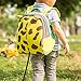 Kids Insulated Lunch Bag Toddler Backpack for Boys Girls (Giraffe-yellow)