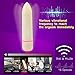 Fluorescent Sex Toys, Mini Luminous Bullet Vibrators 16 Speeds Powerful G-spot Massager, Vibration/Vibes Masturber Toy for Women,Adult Sex Toy