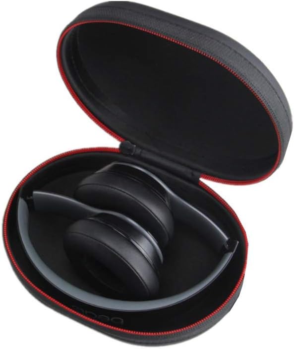 Yuhtech Carrying Case for Beats Studio Solo 2.0, Solo 3.0, DNA, JVCS500, JVCS600, JVCS400 Headphone, Black, 18 x 13 x 8.8 cm