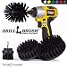 BBQ Grill Cleaning Ultra Stiff Drill Powered Cleaning Brushes 4 Piece Kit Replaces Wire Brushes for Rust Removal, Loose Paint, De-Scaling, Graffiti Removal on Stone, Brick, and Masonry. primary