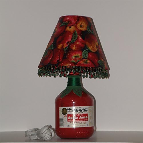 1.5 Liter Apple Juice Jug Lamp with Matching Shade