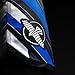 Hayabusa Metaru Charged Brazilian Jiu Jitsu and MMA Shorts (Black/Blue, 34)