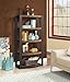 Whalen Furniture Santa Fe Storage Shelf and Audio Tower Stand