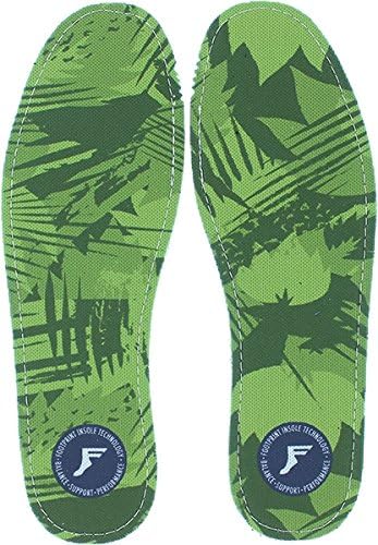 Footprint Orthotic Insoles Ultra Low Profile KF Green Camo Custom Orthotics Insoles - 6/6.5