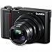 Panasonic Lumix DC-ZS200 4K Wi-Fi Digital Camera (Black) with 128GB Card + Battery & Charger + 2 Cases + Flash + Video Light + Tripod/Grip + Kit