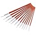 Mnixy 12 Pieces Artist Fine, Paint Brush for Acrylic, Watercolor Oil Painting