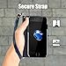 iPhone 8 Case / iPhone 7 Case, TORU Synthetic Leather Wristlet Flip Cover Folio Wallet Case with [Card Slot][ID Holder][Kickstand][Wrist Strap] for iPhone 8 / iPhone 7 - Burgundy Red