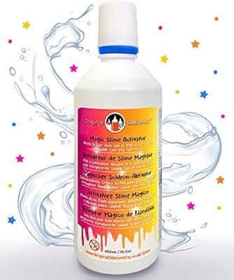 Borax Slime Activator Liquid Solution Better Than Contact Lens Fluid Laundry Starch Powder Biotrue Saline Solution Great For Kids Works Everytime Magical Activator Works With Pva Elmers Glue Buy Online At