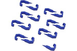 MEASUREMAN Clip-On Memory Pointer for Pressure Gauge & Thermometer, Retains Pressure Reading, for 2" 2.5" 3" Dial (15-Pack)，Easy to Use