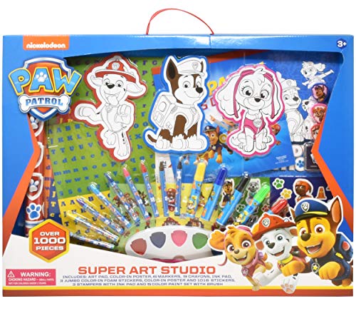 Paw Patrol Coloring and Activity Book Set, Color Mess Free Craft Art ...