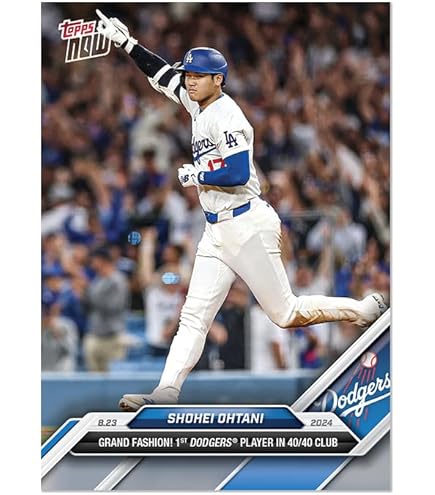 Amazon.com: 2024 Topps Now Shohei Ohtani #722 1st 50/50 Player in 