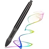 Yoidesu Pen, PEN68D Drawing Tablet Pen 8192 Level Pressure Battery Pen for Graphics Tablet GT‑191/GT‑221 PRO/GT‑156HD V2/GT‑220 V2
