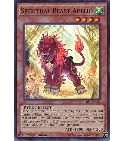 Amazon.com: Yu-Gi-Oh! - Ritual Beast Steeds (THSF-EN032) - The Secret  Forces - 1st Edition