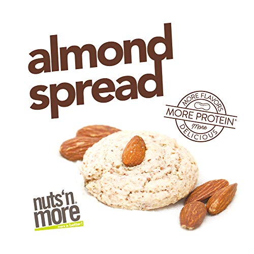Nuts 'N More Almond Butter Spread, All Natural High Protein Nut Butter
