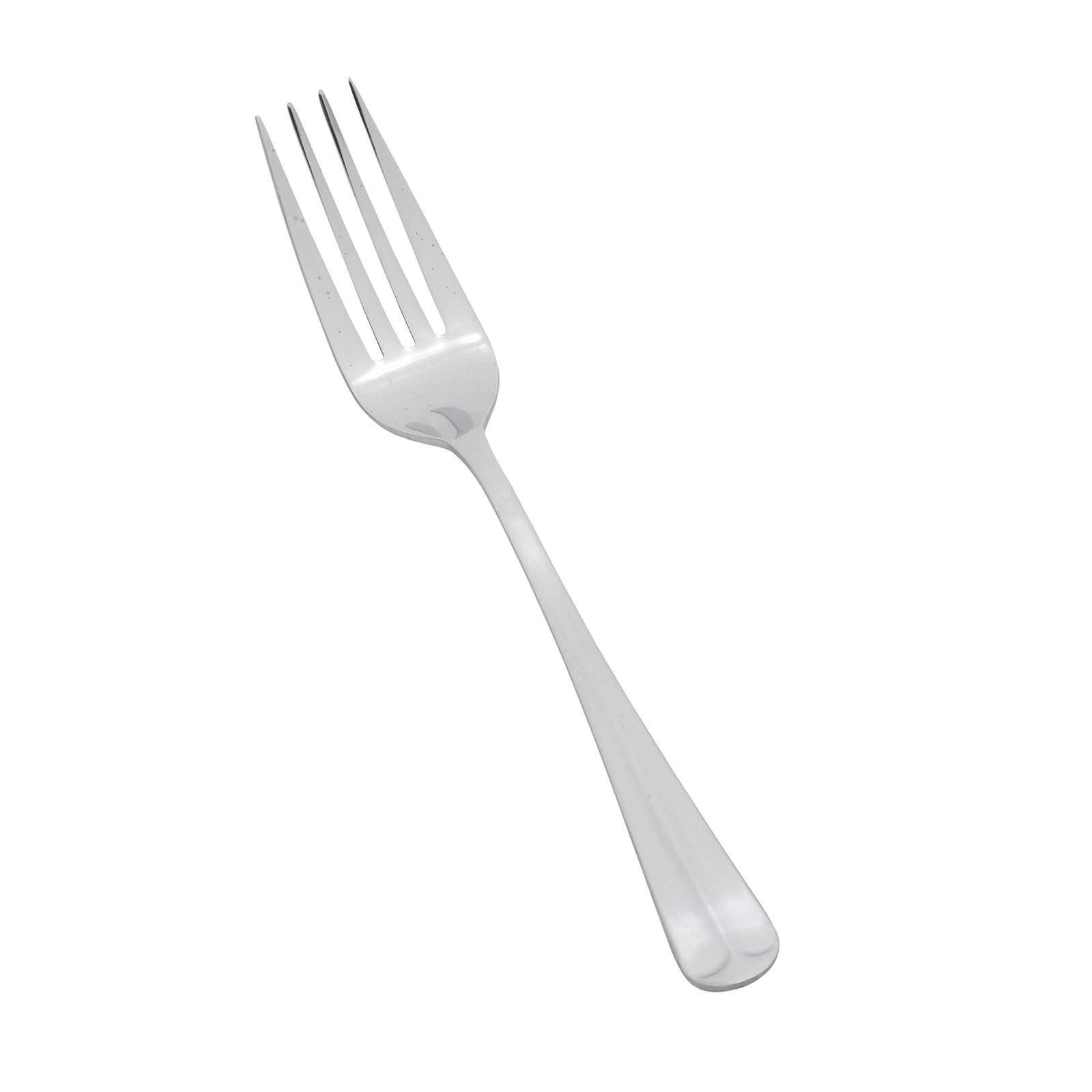 Winco 12-Piece Lafayette 4-Tine Dinner Fork Set, 18-0 Stainless Steel