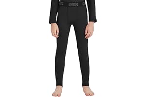 QBK Toddler Boys 2T to Youth Compression Pants Base Layer Leggings Tights for Basketball Soccer Football Baseball