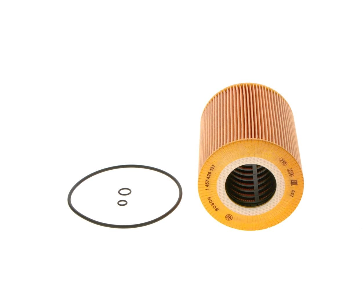 Bosch P9137 Car Oil Filter - Separates Soot and Metal Particles from Engine Oil - Provides Reliable Engine Lubrication