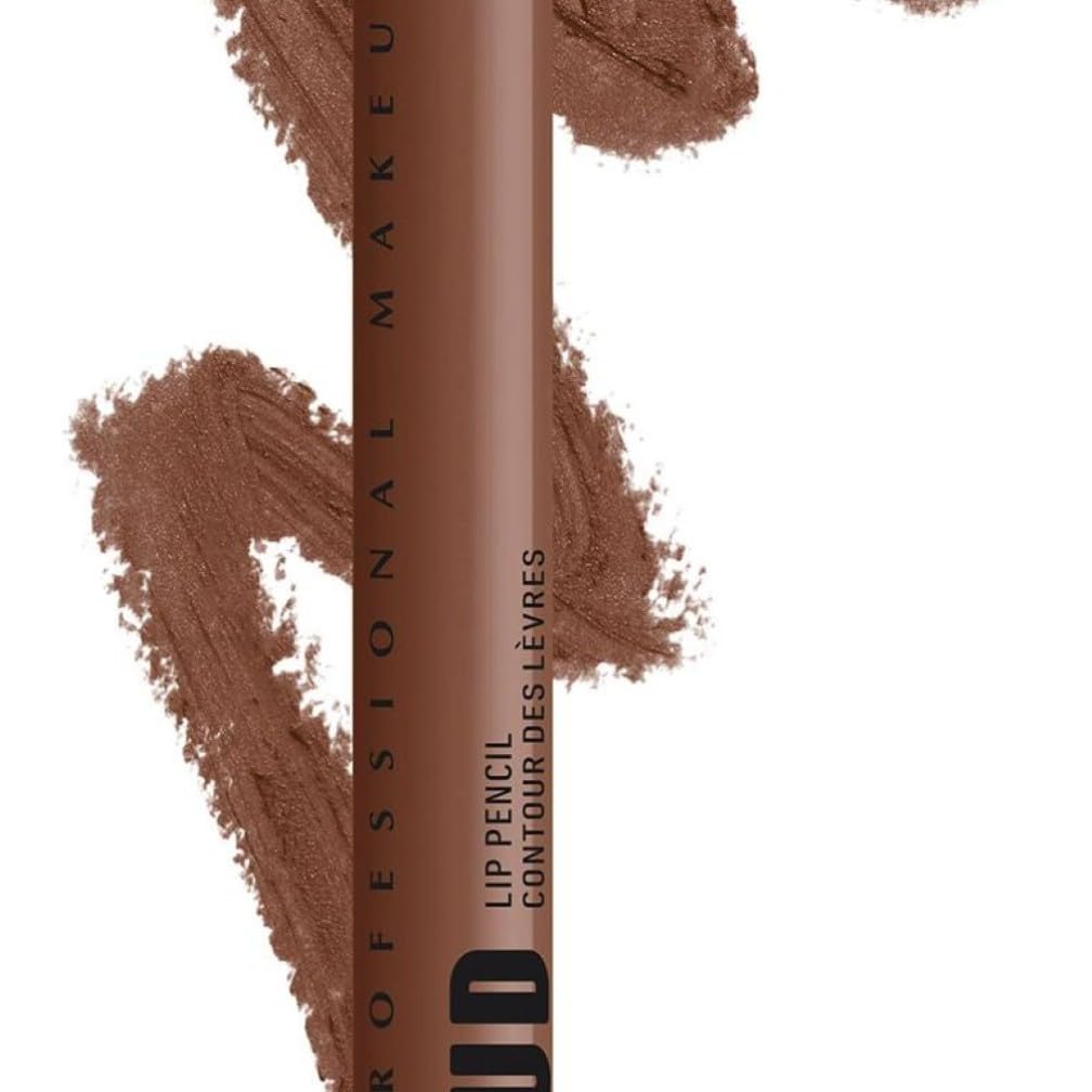 NYX Professional Makeup Matte Lip Liner, Transfer-, Fade- and Smudge-proof, Long-lasting, Line Loud, Transfer, Fade & Smudge Resistant, Shade: 07 Total Baller