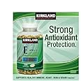 Kirkland Signature Vitamin E 400 IU, 500 Softgels each (pack of 2)