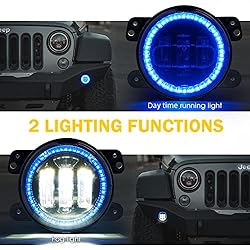 Xprite 4" Inch Fog Lights | 60W LED Fog Light with