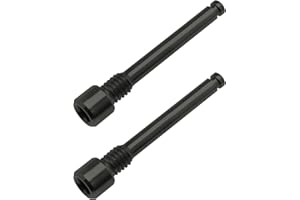 Sing F LTD 2PCS M4 Titanium Bolts for Bicycle Disc Brake Pad Threaded Pin Inserts Screw Disc Brake Pad Pin Axle for Threaded Hydraulic Disk Caliper