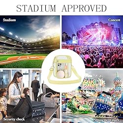 USPECLARE Clear Purse Stadium Transparent Messenger