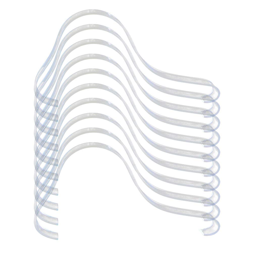 Holibanna 10pcs Sandal Shoe Display Stand Acrylic Clear Shoe Supports Shaper Forms Inserts Shoe Support Rack For Womens Shoes