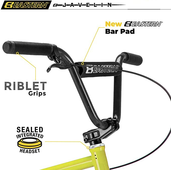 Eastern Bikes Eastern BMX Bikes - Javelin Model 20 Inch Bike. Lightweight Freestyle Bike Designed by Professional BMX Riders at