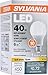 SYLVANIA LED Light Bulb, 40W Equivalent A19, Efficient 6W, Medium Base, Frosted Finish, Soft White - 1 Pack (74076)