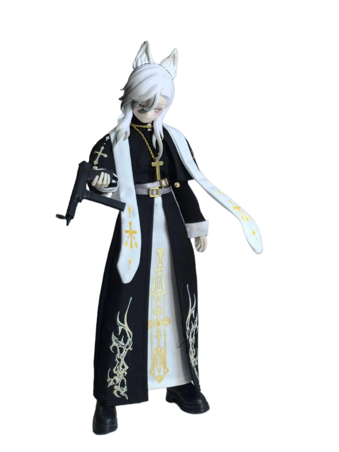 シチリアの追憶 MJDブラインドドール シリーズ 高約24cm PVC&ABS素材 1/8 MJDスペシャルボディ 女の子のギフト 関節可動フィギュア 塗装済み プレゼントハンドモデルの装飾品(Gray) の商品画像