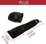 SeedFuture Pram Handle Covers Black for Babyzen Yoyo Stroller Protector view 5