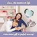 Nonidoo Baby Monthly Milestone Blanket for Girls | Milestone Blanket for Baby Pictures | Super Soft, Fluffy, Fleece, Large Baby Photo Blanket | Bedtime Story Ebook