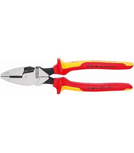 KNIPEX Tools 09 08 240 SBA 9.5-Inch Insulated Ultra-High Leverage