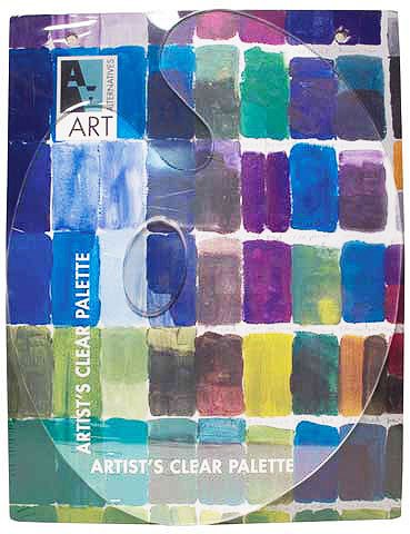 Art Alternatives Clear Oval Palette 9x12 Inch