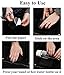Beaulegan Leather Repair Patch - Self-Adhesive for Sofa Car Seats and Bags, 8 Inch by 4 Inch, Litchi Grain & Dark Brown