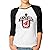 NASCAR Kevin Harvick Flag Womens 3/4 Sleeve Raglan Tee Design