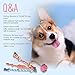 COLEMETER Dog Chew Toys Puppy Ropes Dog Balls Durable & Safety Cleaning Toys for Small to Medium Dogs (Gift Set of 4)