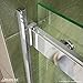 DreamLine Essence 56-60 in. W x 60 in. H Frameless Bypass Tub Door in Chrome, SHDR-6360600-01