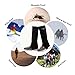 TAGVO Snow Gaiter, Waterproof Windproof Warm Shoes Cover, Durable Easy Cleaning Hiking Gator, Easy Open and Off, Fit Hunting Climbing Snowboarding Skiing Biking Trimming Grass Women Men