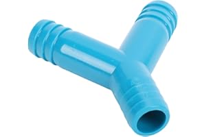 Rengue Boatyacht Spare Parts 3 Way Splitter for Boats RVs Trailers, Marine Grade ABS Hose Connector, Leak Proof Y Shaped Adap