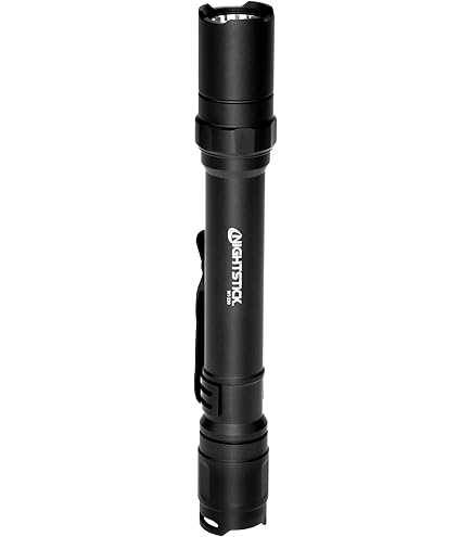 Nightstick USB-320 Rechargeable EDC Flashlight | Everyday carry compact layout - Metal pocket clip holds secure