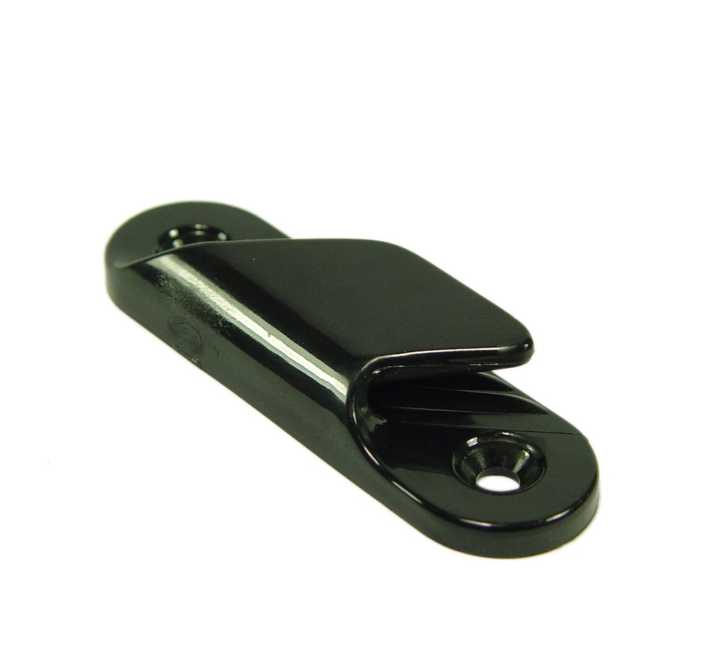 Photo 1 of Clam Cleat Fine Line Starboard 213/r Black by ClamCleat