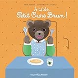 Image de A table, petit ours brun (livre animé)