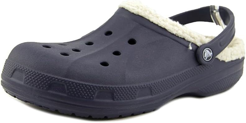 white fuzzy crocs amazon