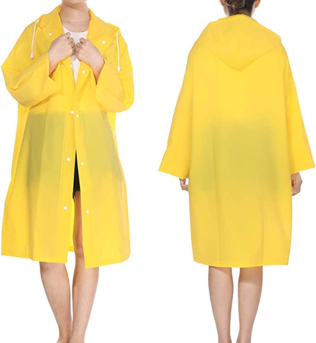 Poncho Impermeable Boolavard - Reutilizable, Ligero, Ideal Para Viajes Y Emergencias