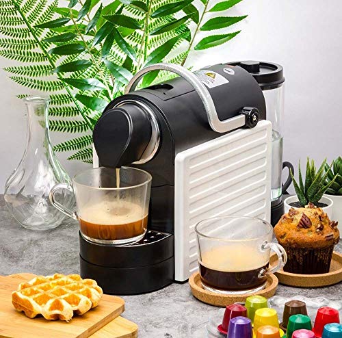 DC Wesley Kaffeevollautomat Espressomaschine Home Office Einknopfstart 37x13x22cm (weiß)