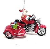 Cape Shore Santa on a Motorcycle, Turtle in Side