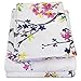 1500 Supreme Collection Extra Soft Botanical Bright Whimsical Watercolor Pattern Sheet Set, Queen - Luxury Bed Sheets Set with Deep Pocket Wrinkle Free Bedding, Printed Pattern, Queen