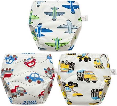 Skhls Boy's High Waist Training Pant Diaper Nappy Underwear