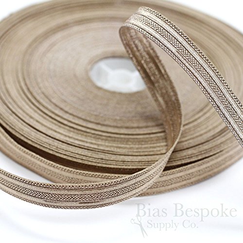 KNOX Dull Gold Double Stripe Military Bullion Braid Trim: 27 Yard Roll